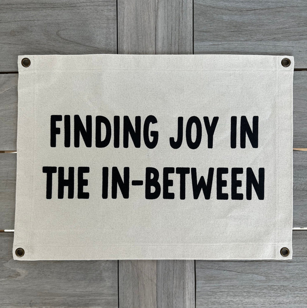 Finding Joy In The In-Between Banner