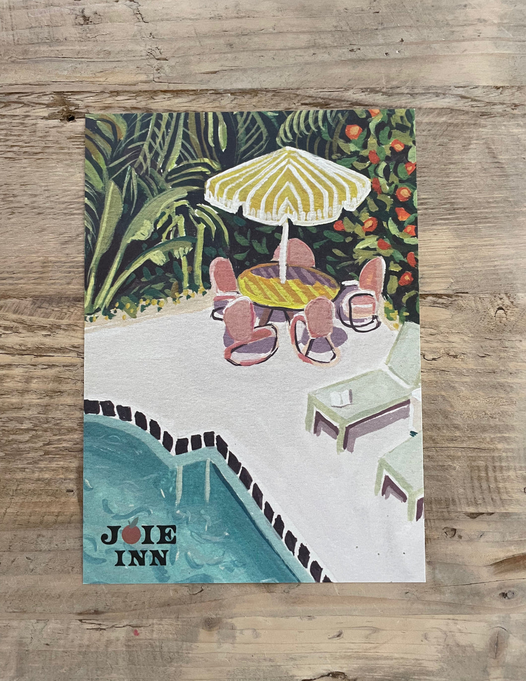 Joie Inn Postcard
